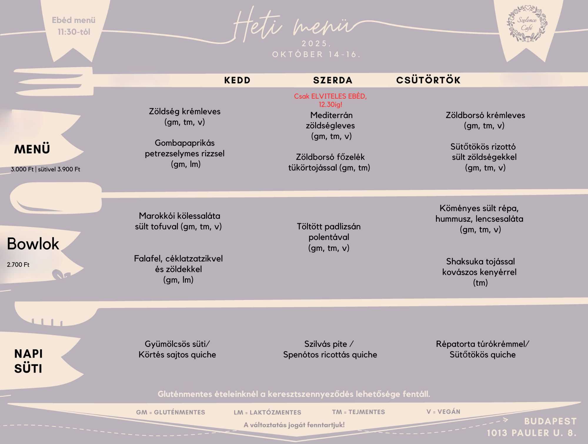 Heti menü